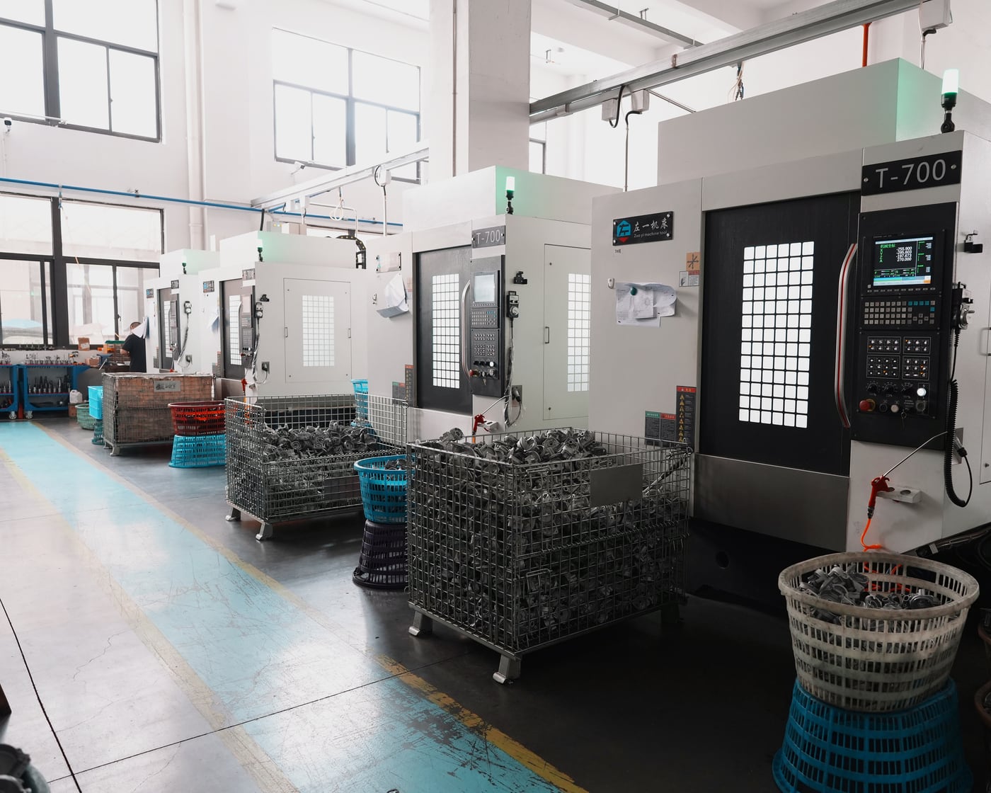 宝正电机 CNC 精密加工设备